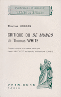Critique du De Mundo de Thomas White